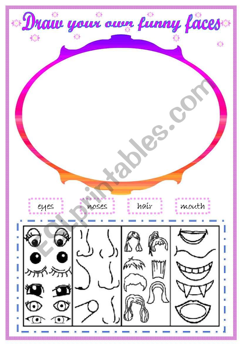 Face worksheet