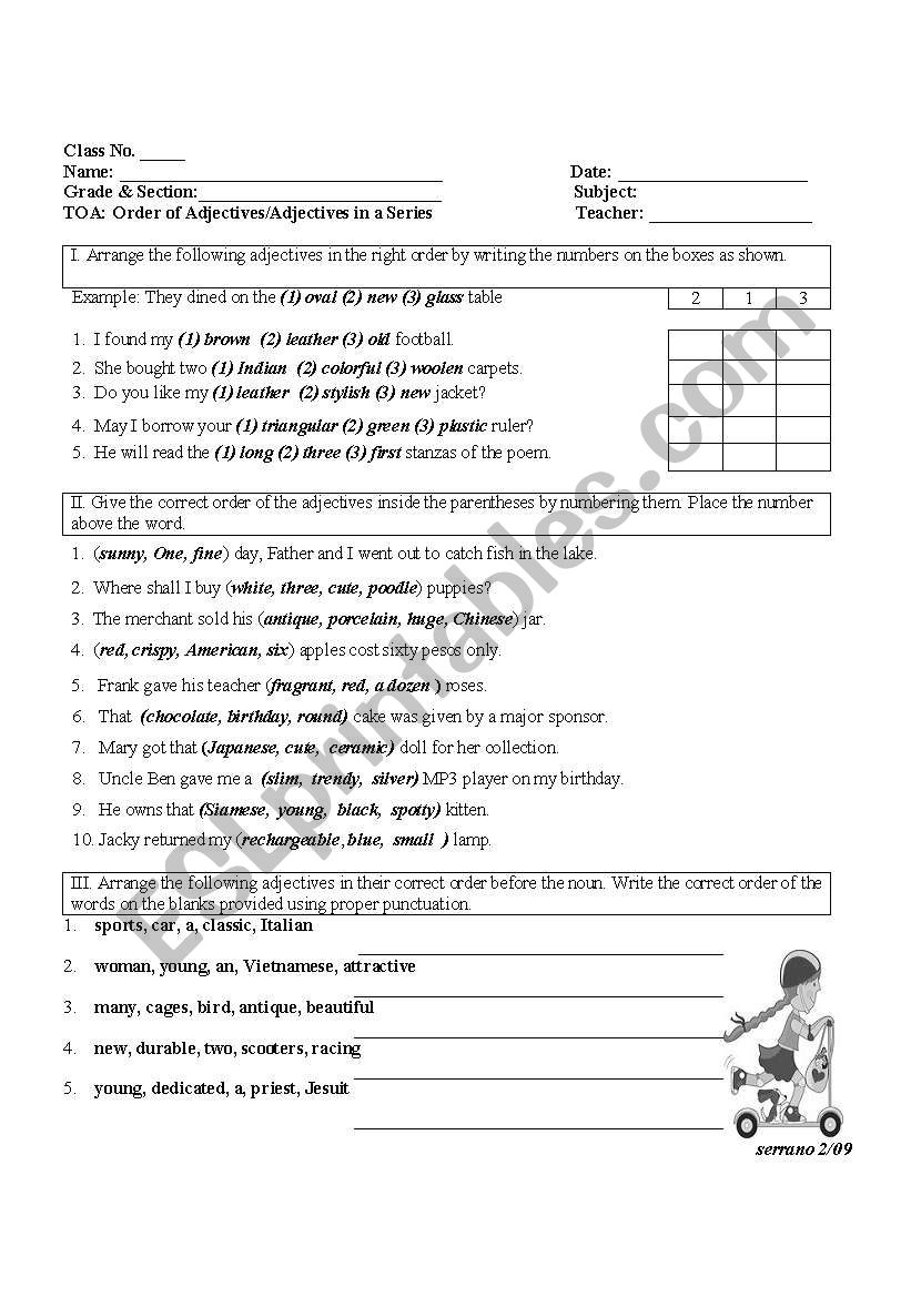 order-of-adjectives-in-a-series-esl-worksheet-by-eaglestar