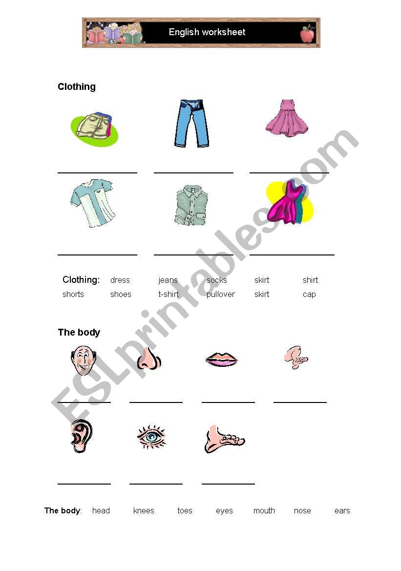 Revisions worksheet