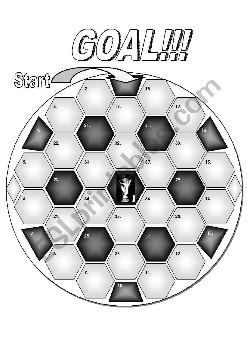 Soccer Ball Greyscale worksheet