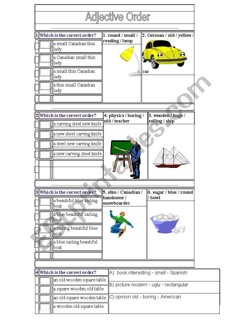 adjective-order-esl-worksheet-by-tatyana83