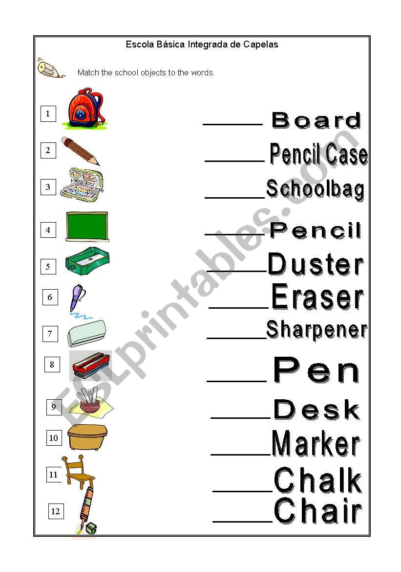 Match! worksheet