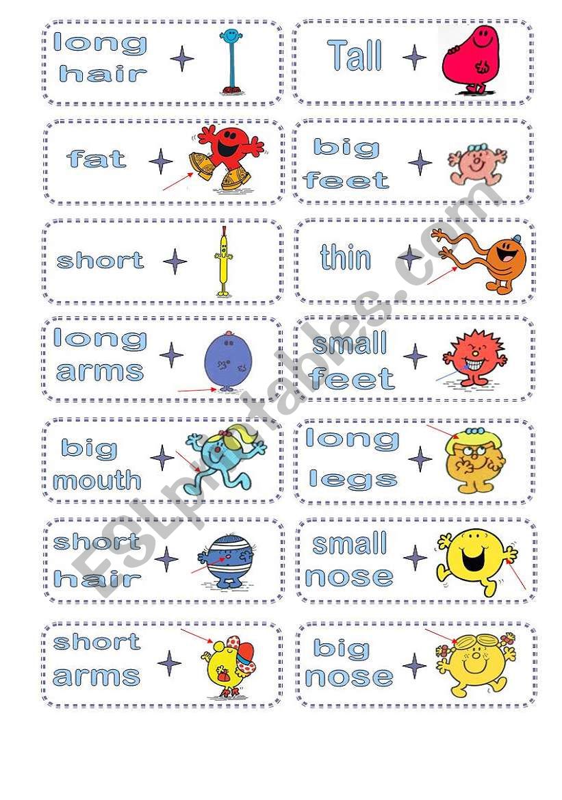 descriptions domino and worksheet