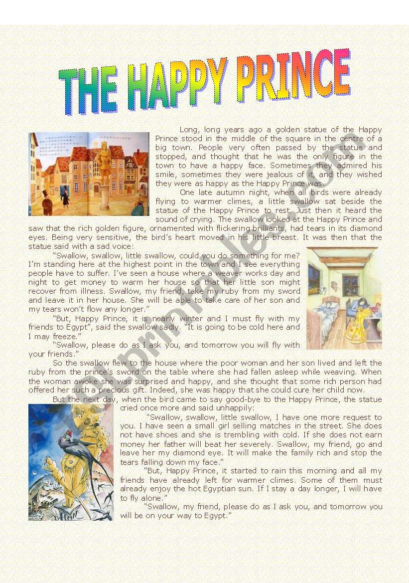 the-happy-prince-complete-story-esl-worksheet-by-paula-esl