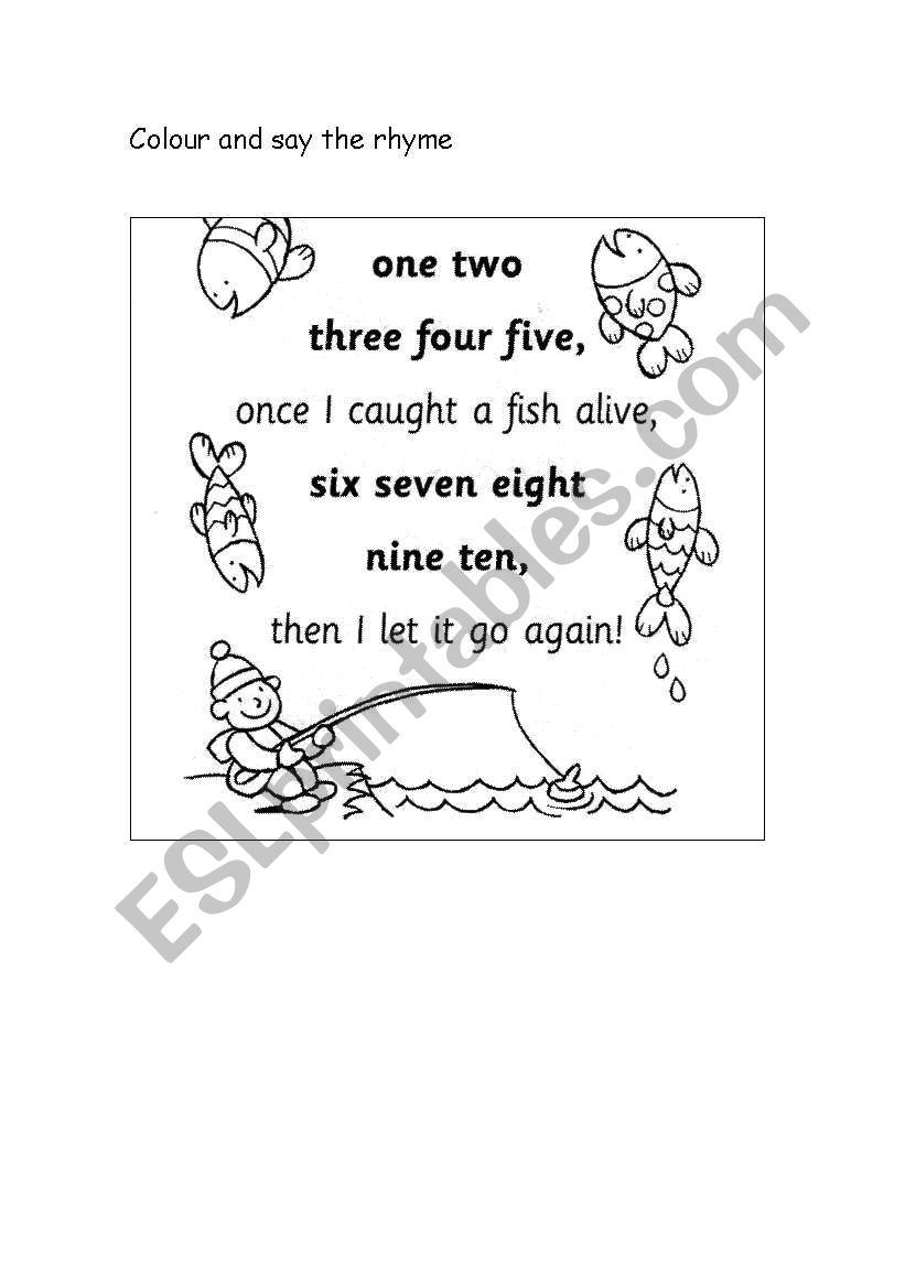 Numbers worksheet