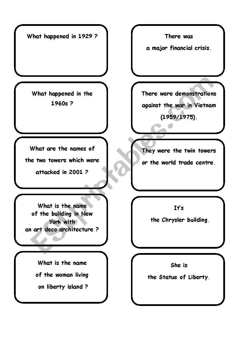 quiz usa 8  worksheet