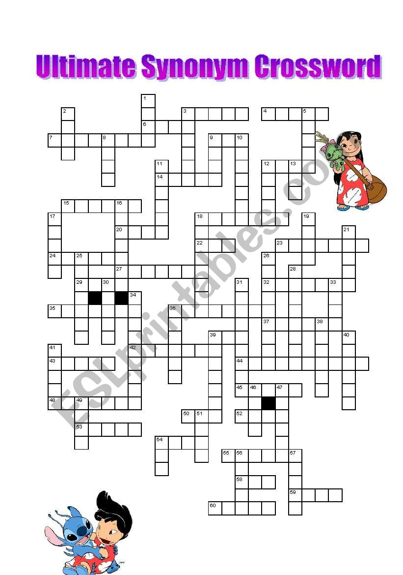 assignment synonym crossword