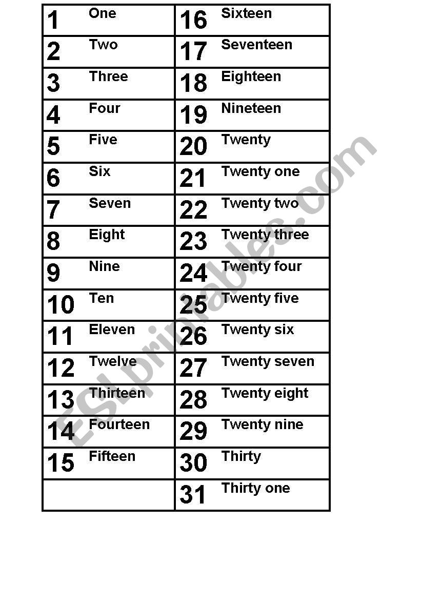 Calendar Basis (2) worksheet