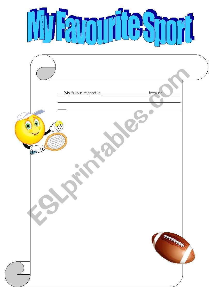 sports worksheet