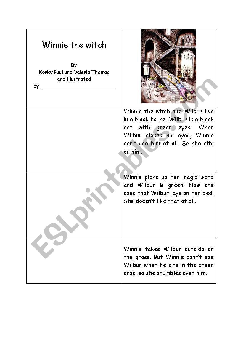 Winnie the Witch worksheet