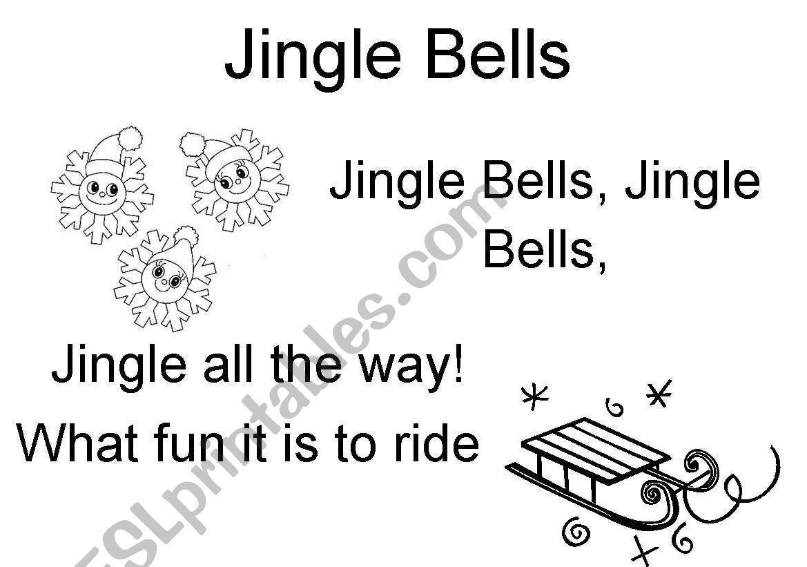 Christmas Song Poster worksheet