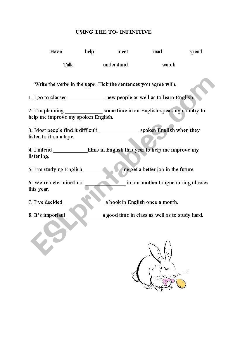 english-worksheets-to-infinitive