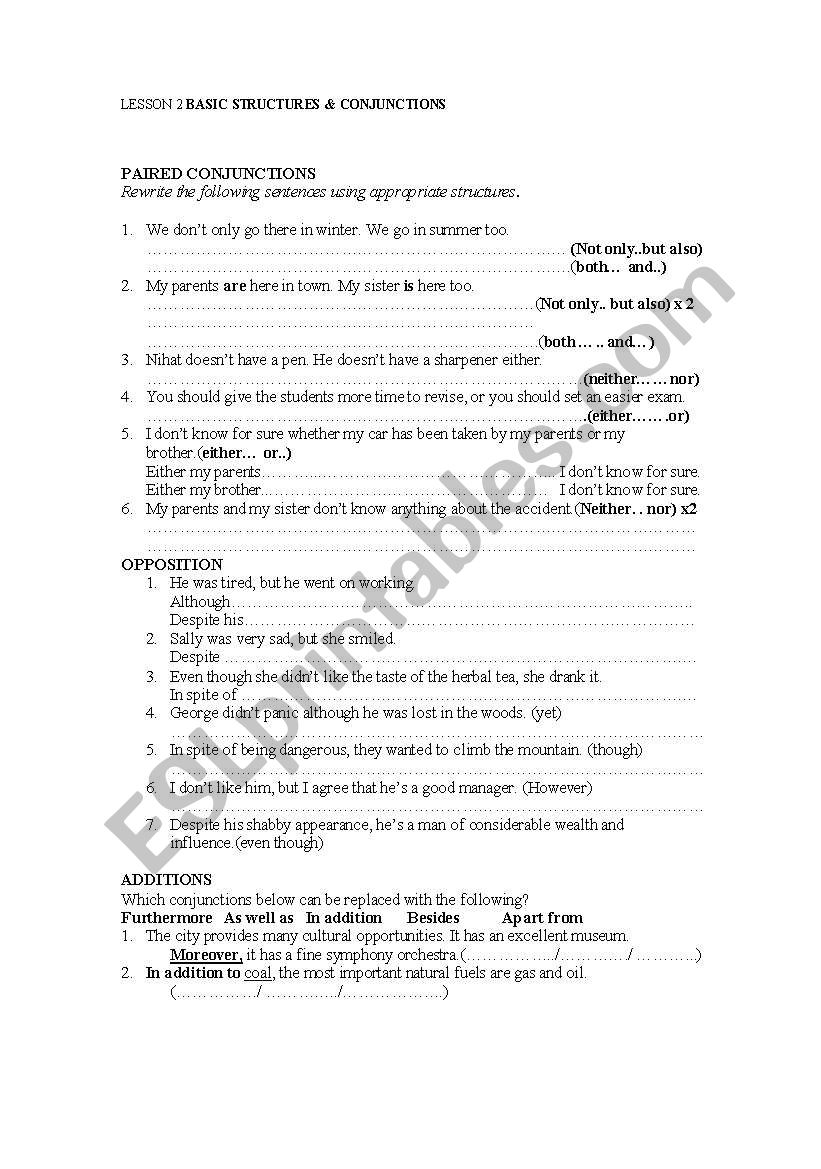 paired-conjunctions-esl-worksheet-by-bahar