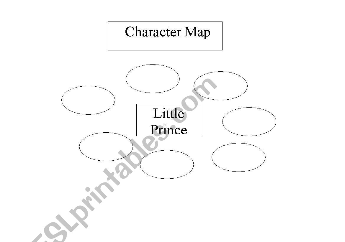 character map worksheet