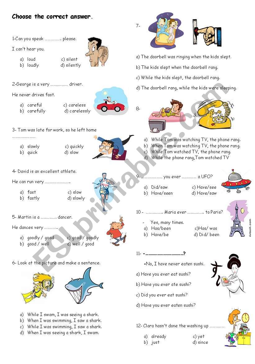 revison for 8th grades part 1 worksheet