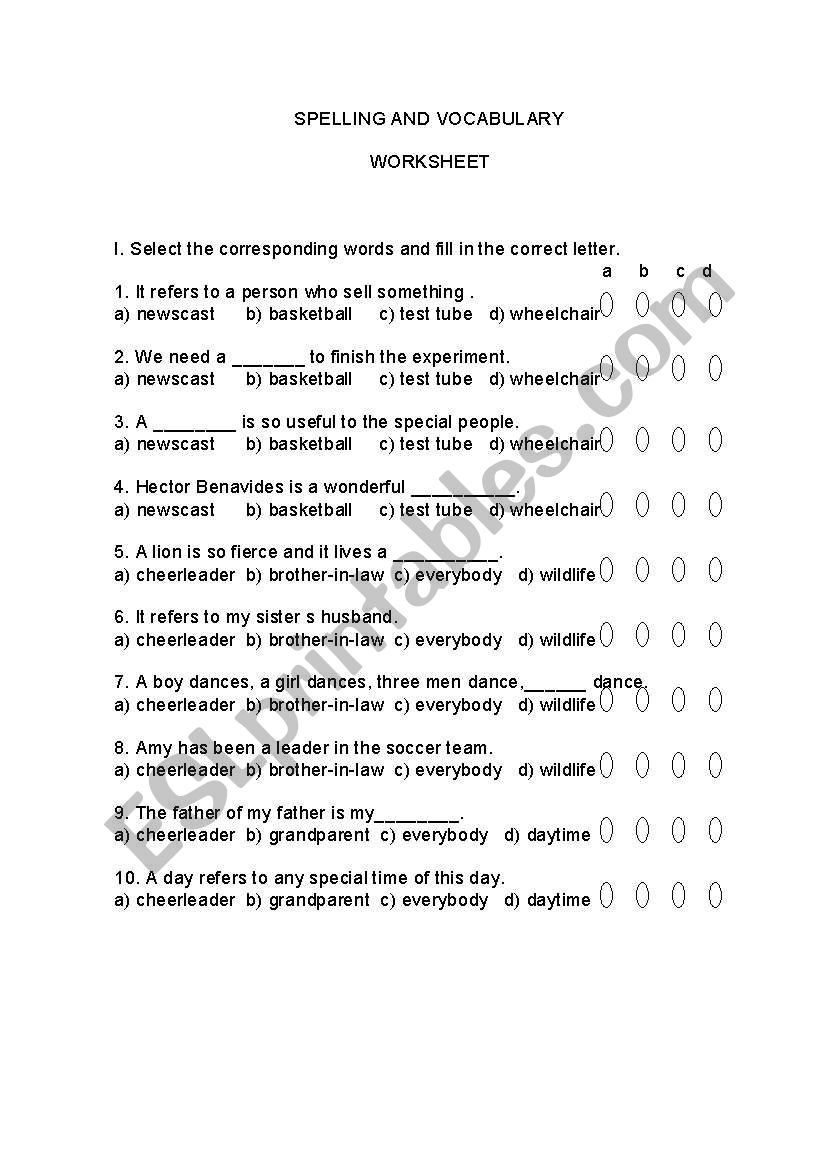 Compound Words worksheet worksheet