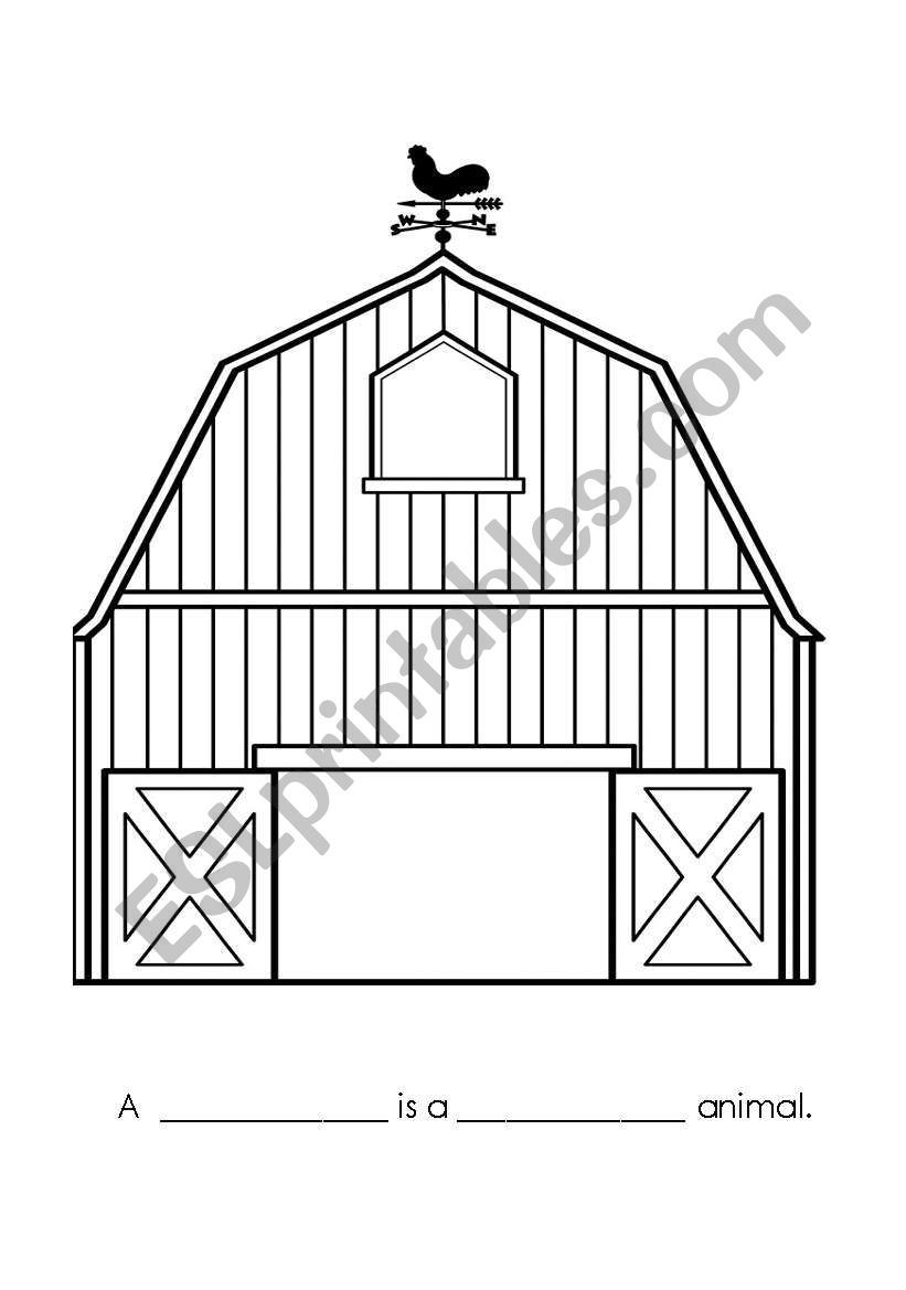 Barn Worksheet worksheet