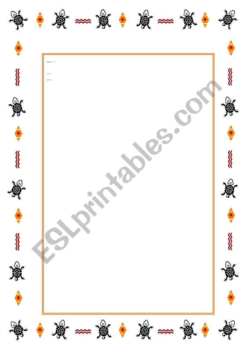 Use of the senses worksheet