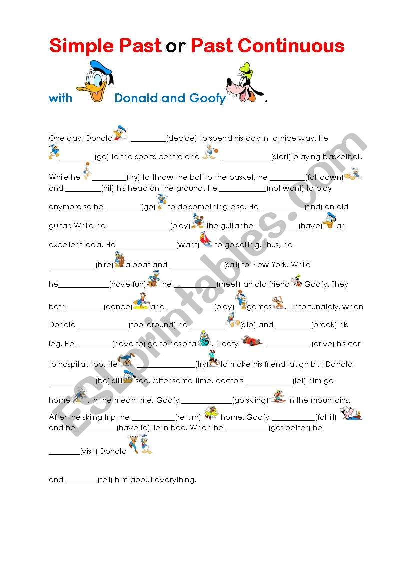 Simple Past or Past Continuous