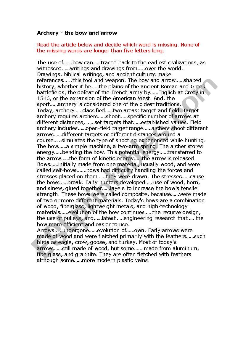 Grammar Quiz worksheet