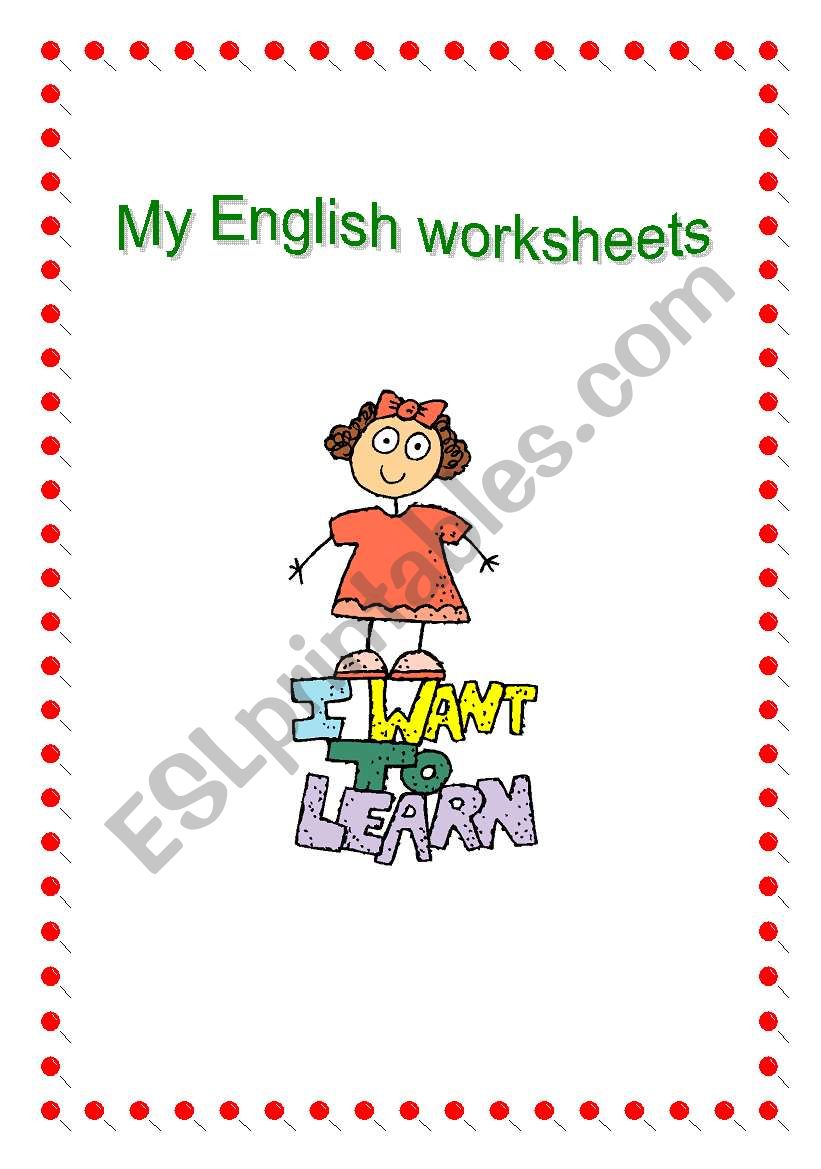 My English worksheets worksheet