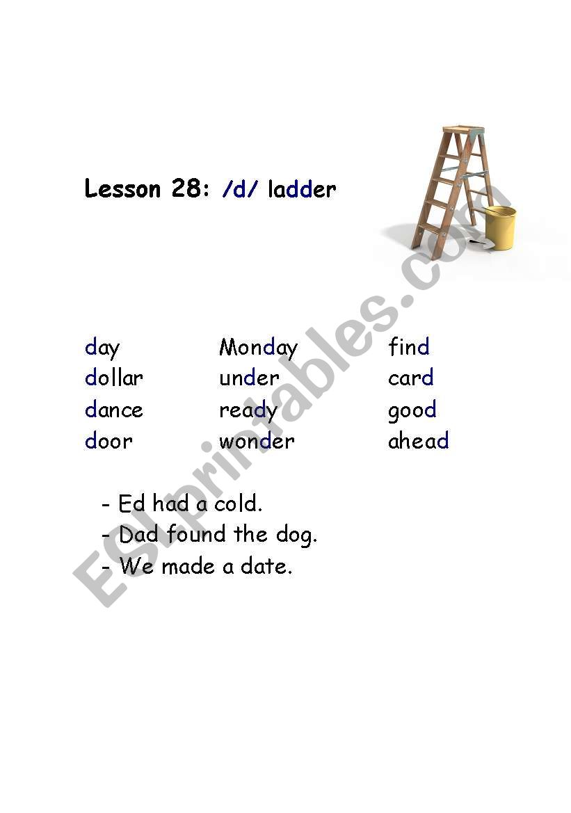 Phonetics-Consonants-sound /d/