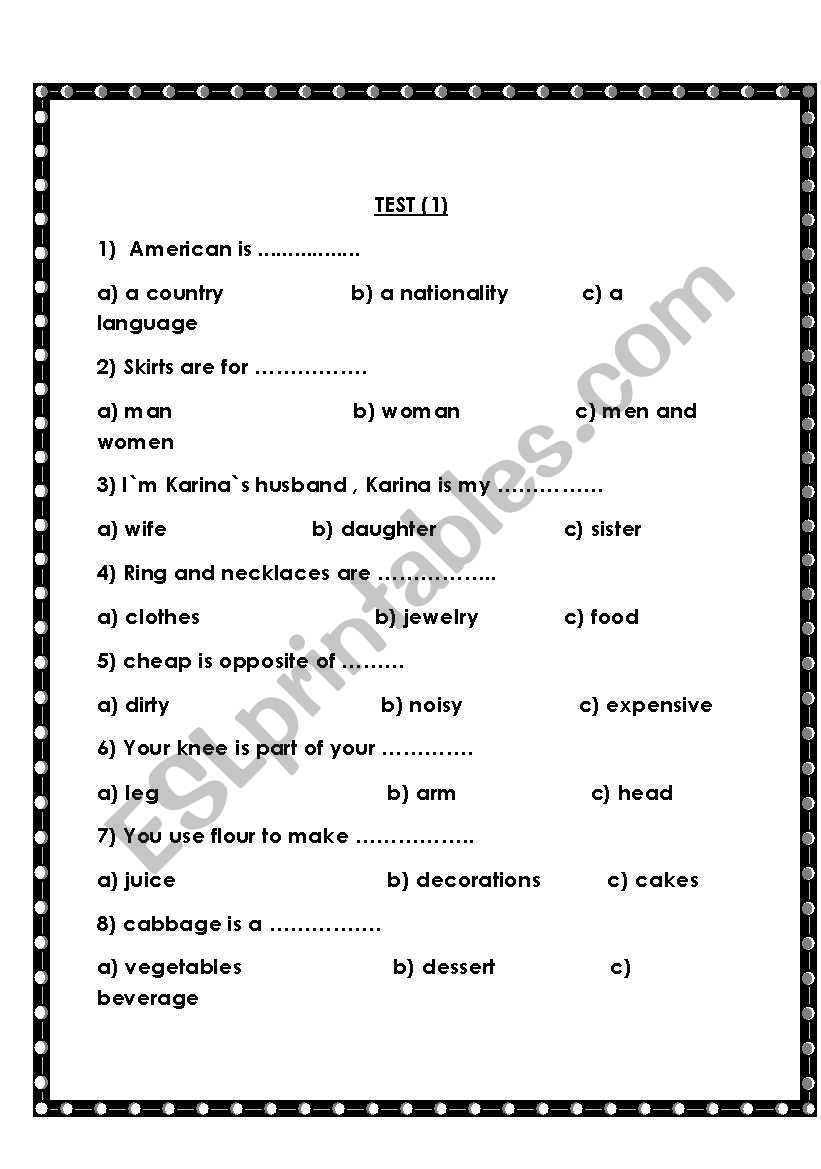 english-worksheets-a-general-english-test