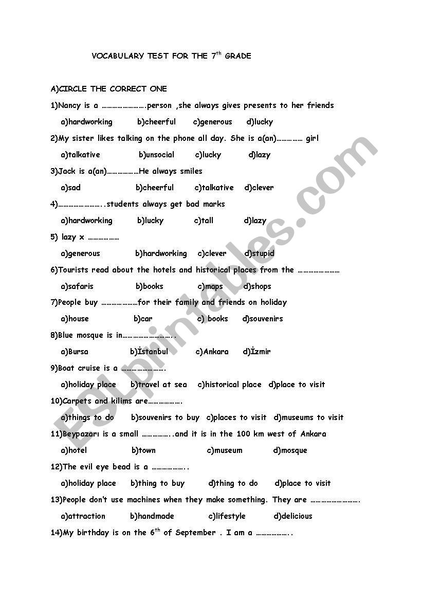 adverbs worksheet
