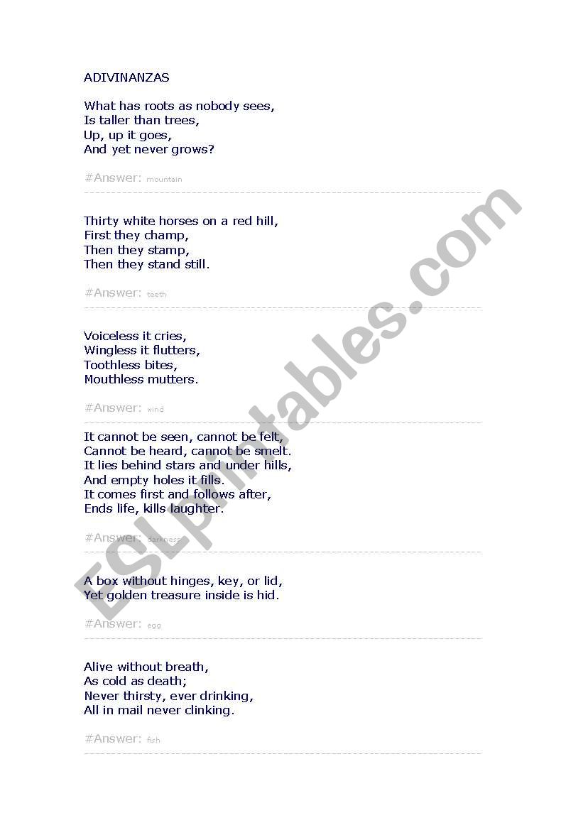 Cmo escribir composiciones worksheet