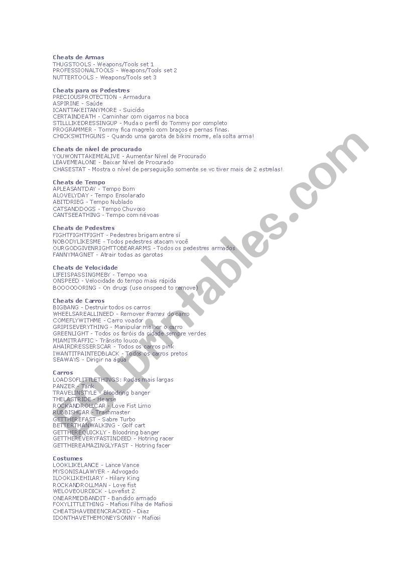 Baby worksheet