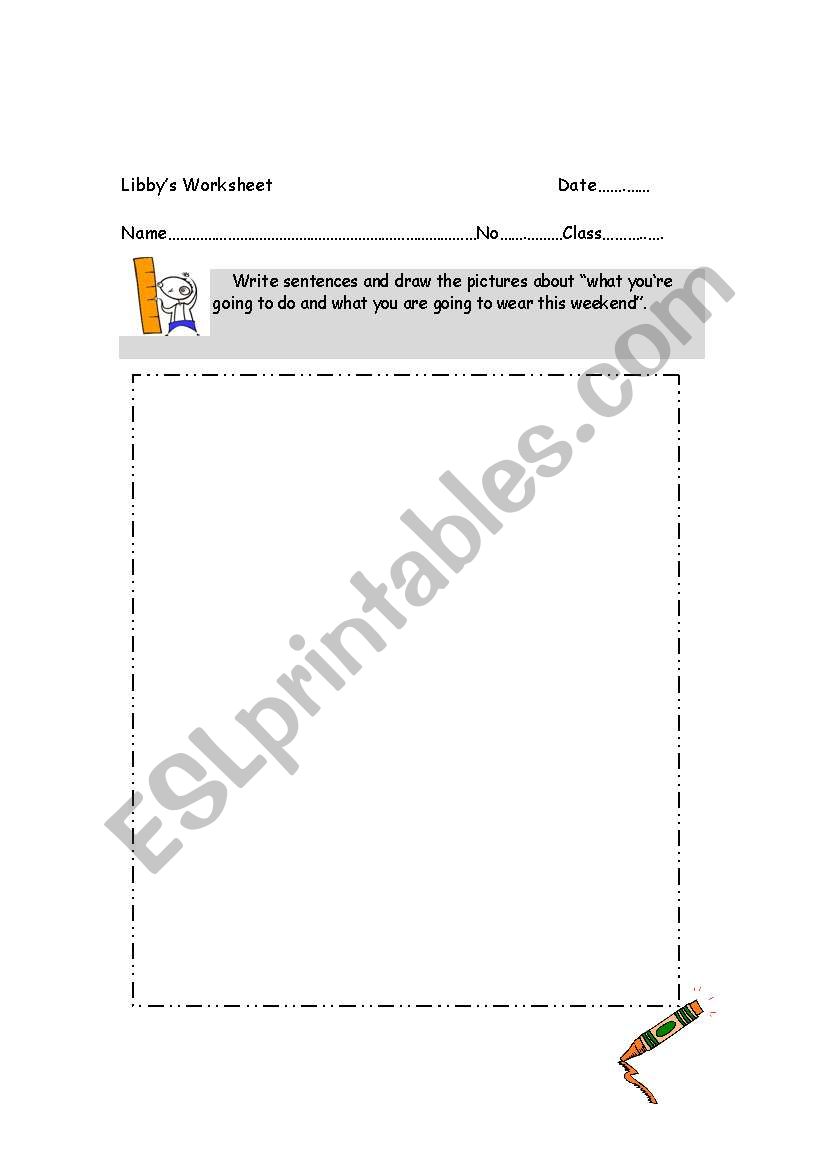Be going to worksheet
