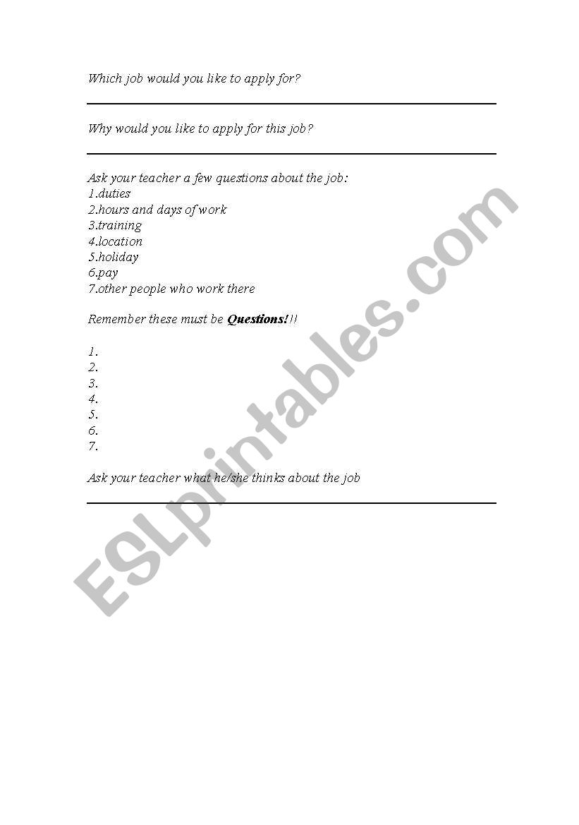 Role play with a tutor...for City and Guilds speaking exam