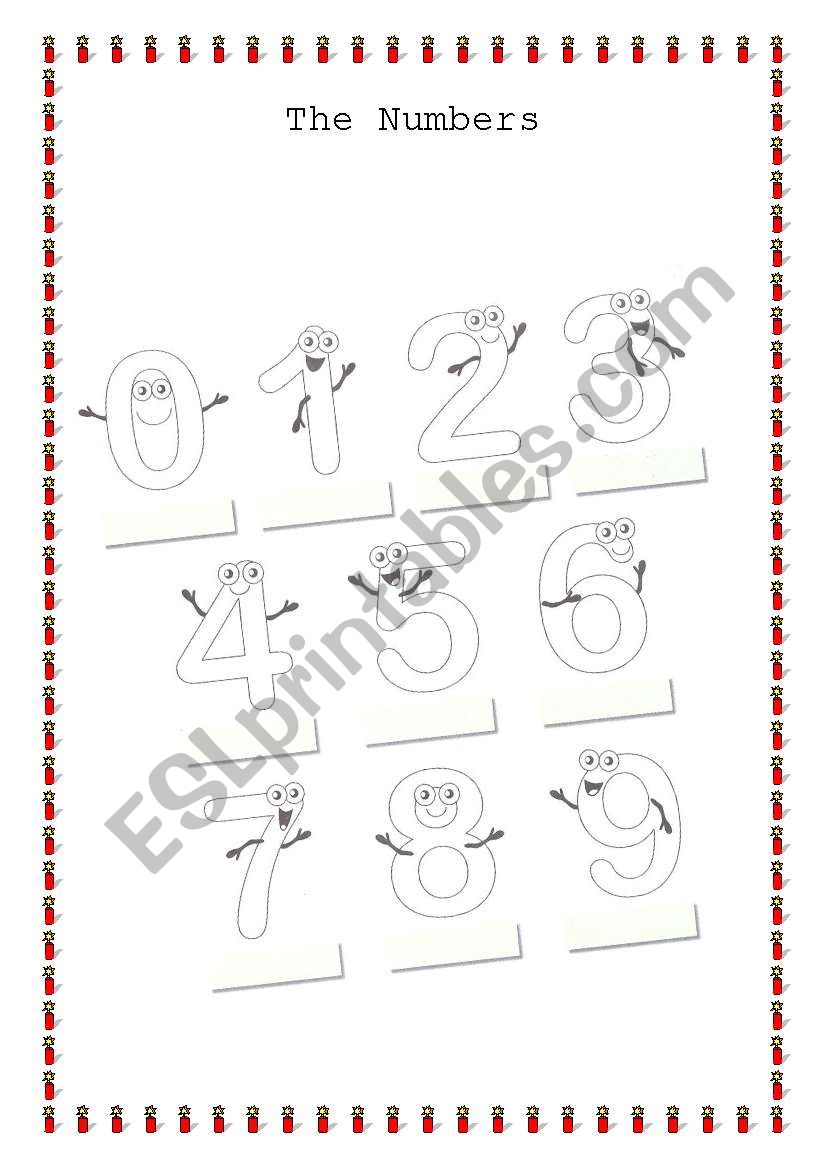 the numbers worksheet