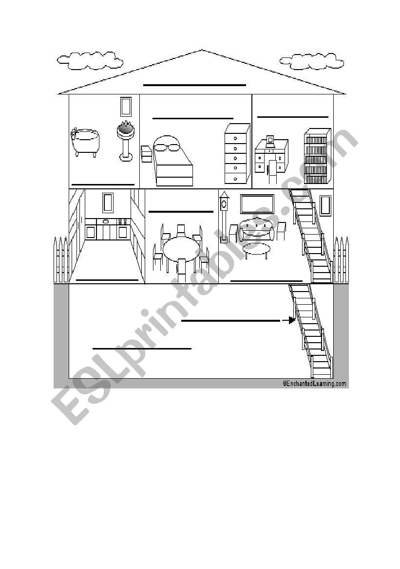 Home and Furniture worksheet