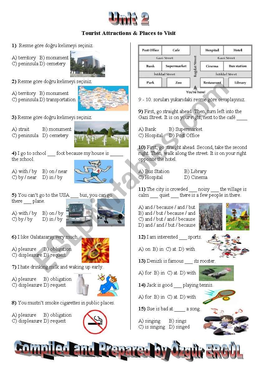 SBS Spot on 7 - TEST for 7th grade (Unit 2)