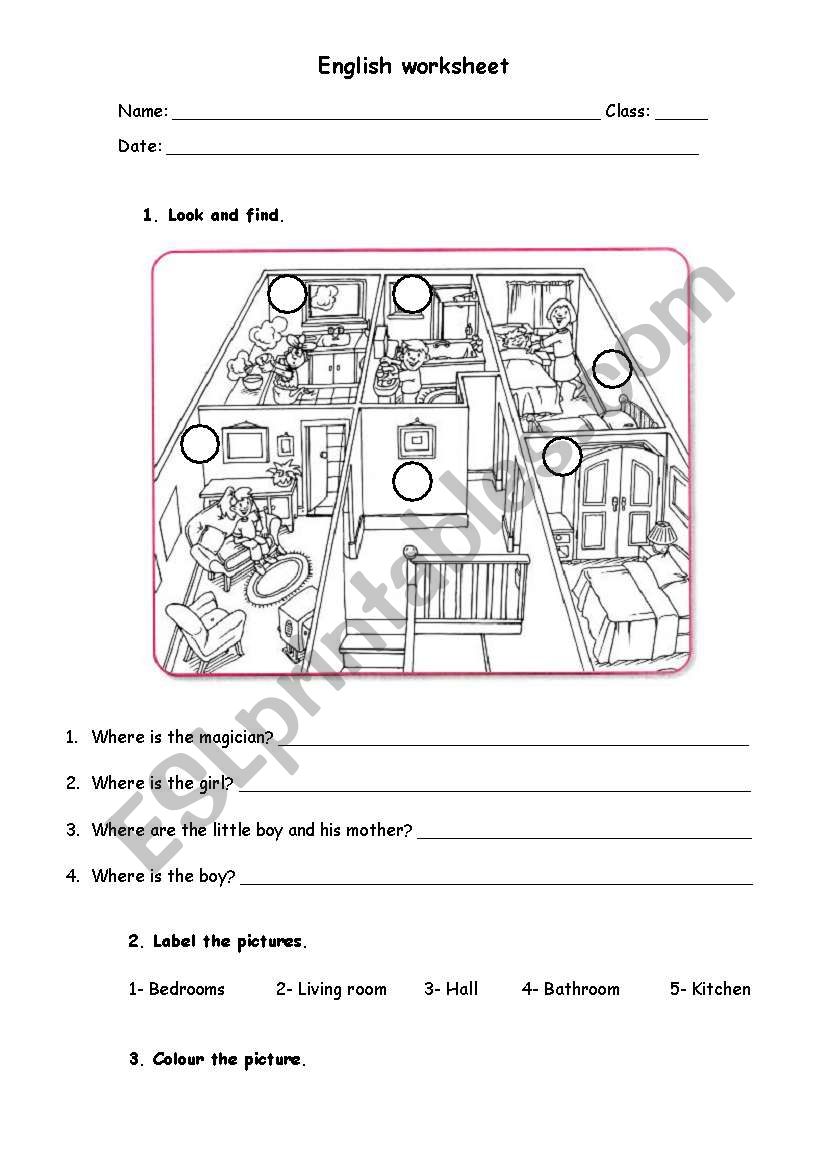 House worksheet