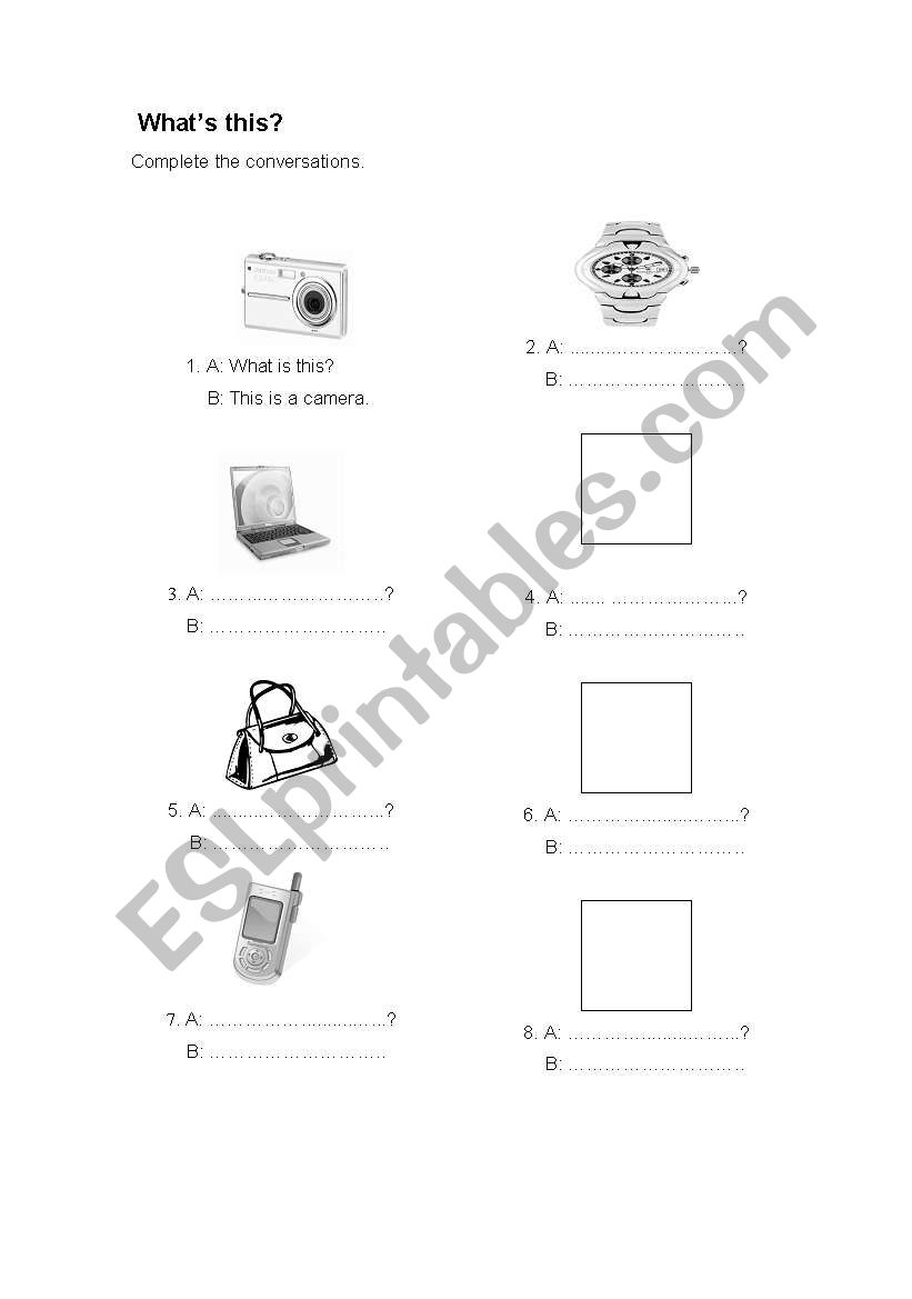 whats this? worksheet