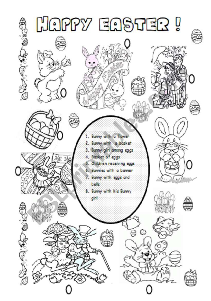 Happy Easter! worksheet