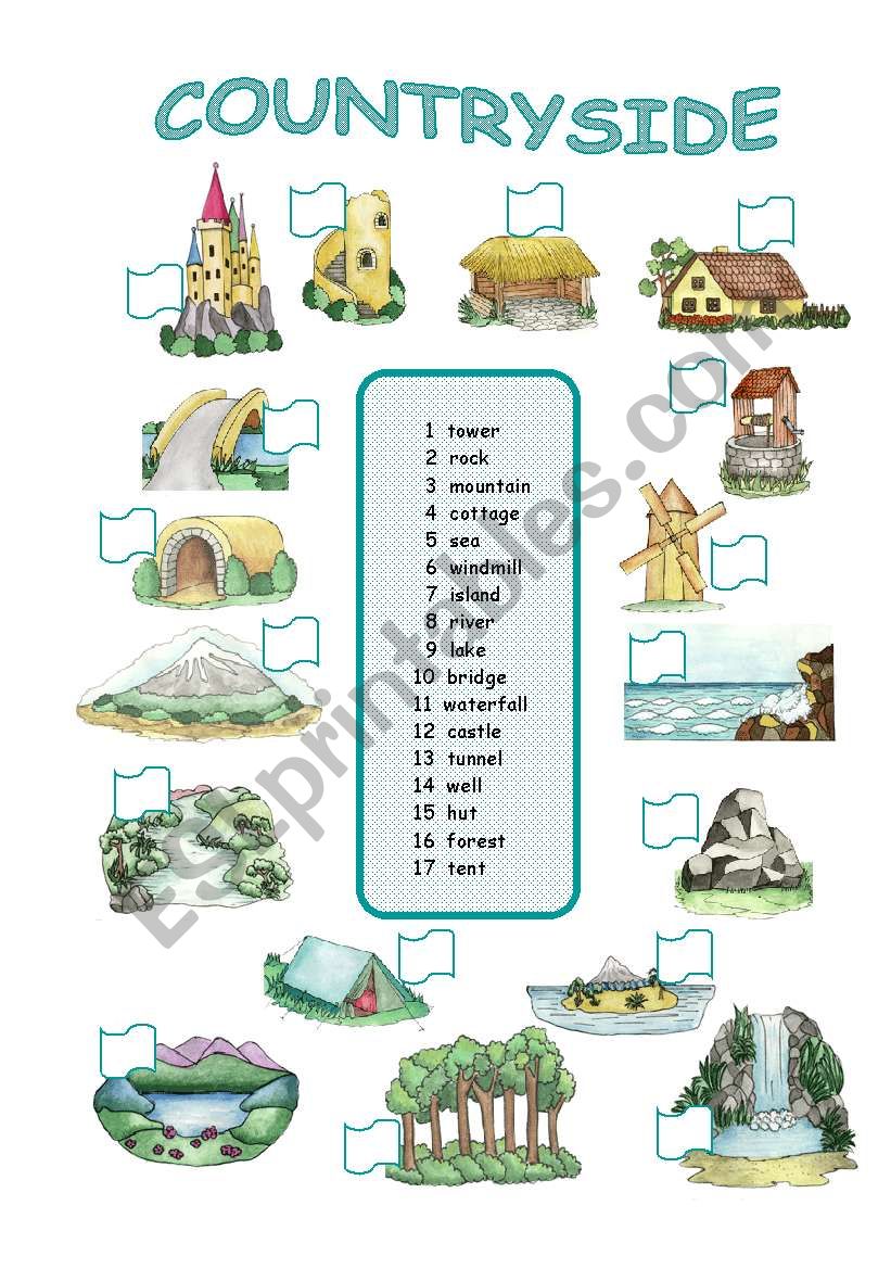 Countryside (2/2) worksheet