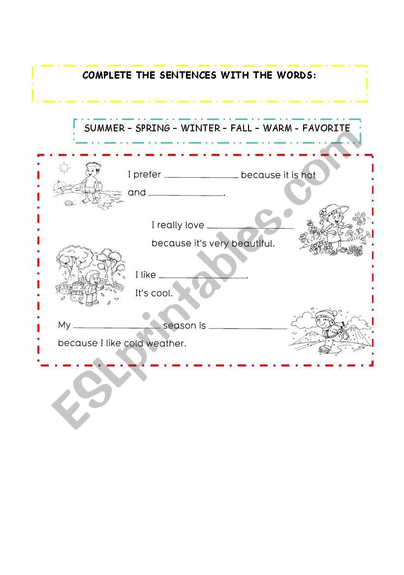 CLIMATE worksheet