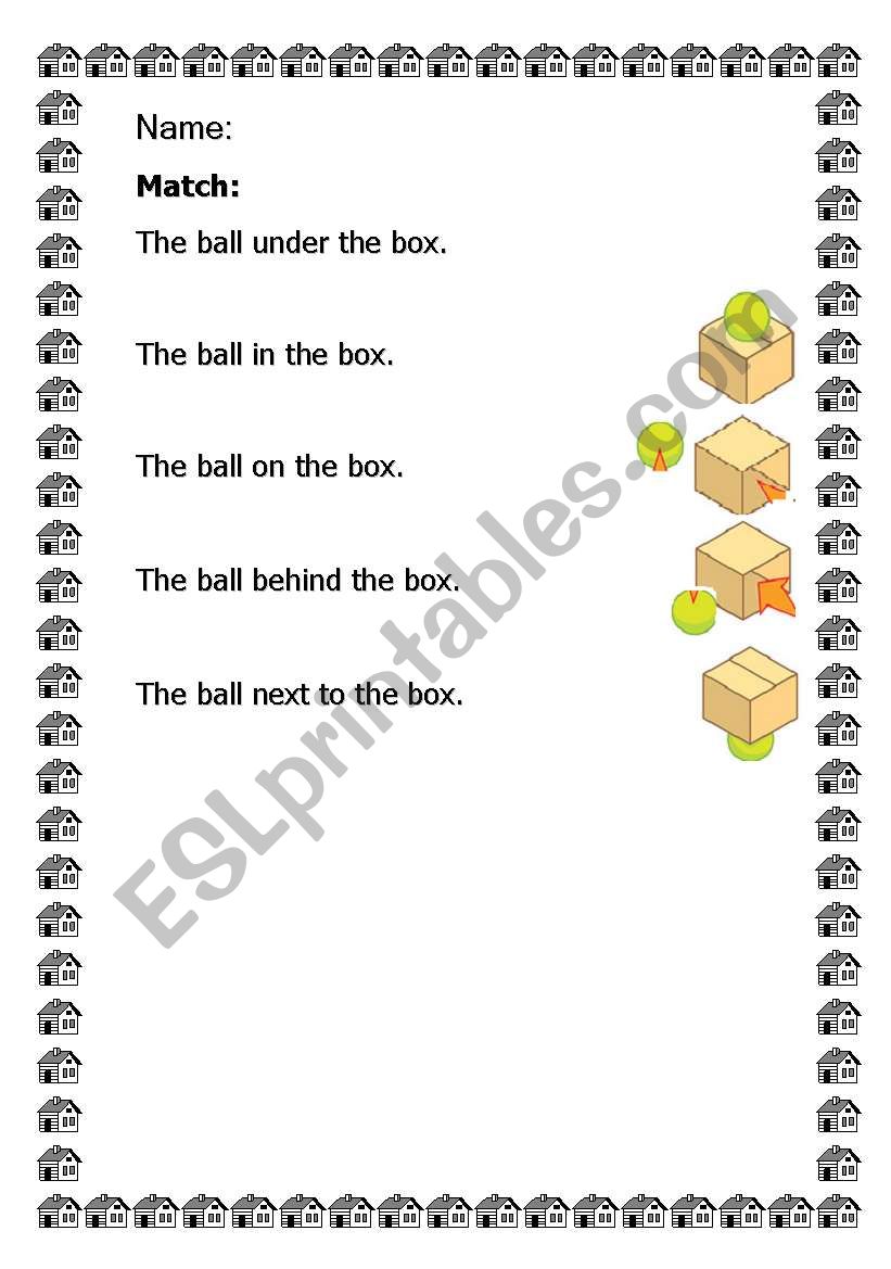 preposition ,on,under,in,behind