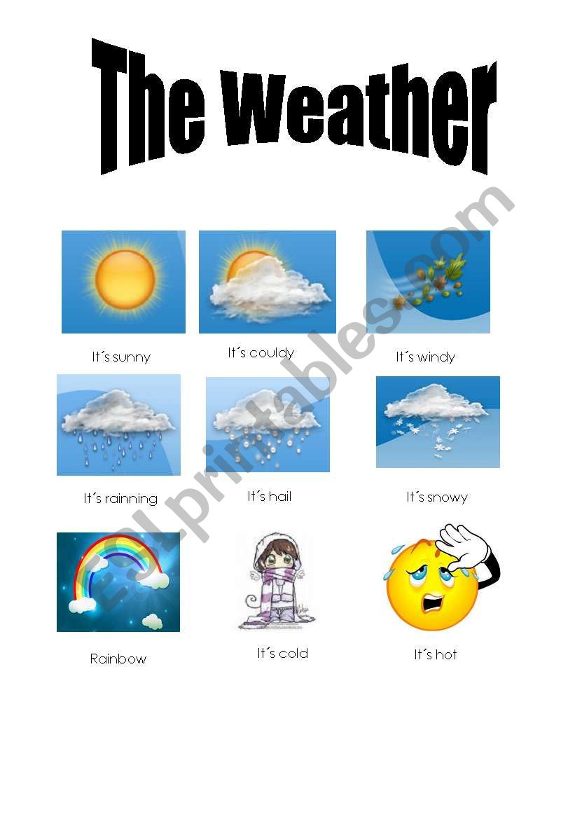 The Weather worksheet