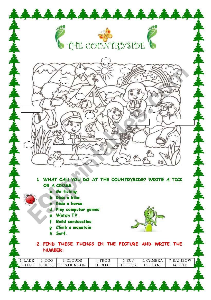 the-countryside-esl-worksheet-by-nanaduhalde