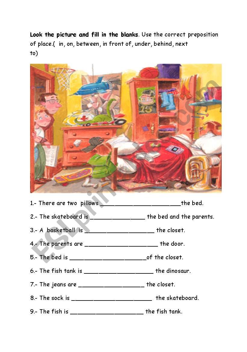 Look and Answer worksheet
