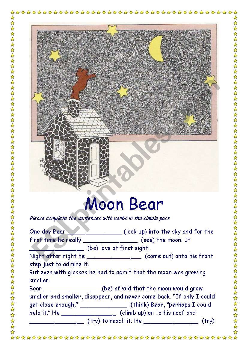 Moon Bear worksheet