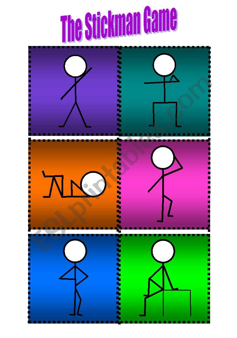 the Stickman Game worksheet