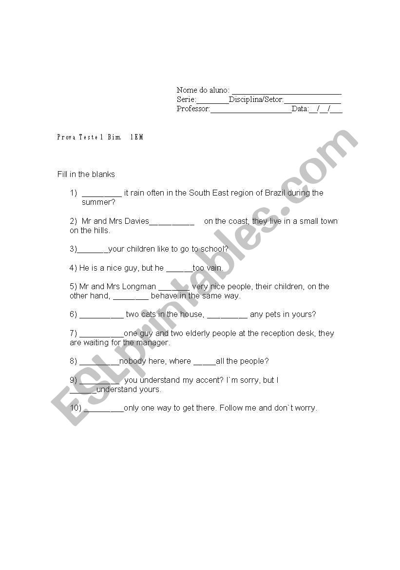 test 1 1 EM worksheet