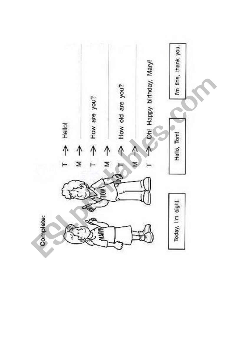 Hello!! worksheet