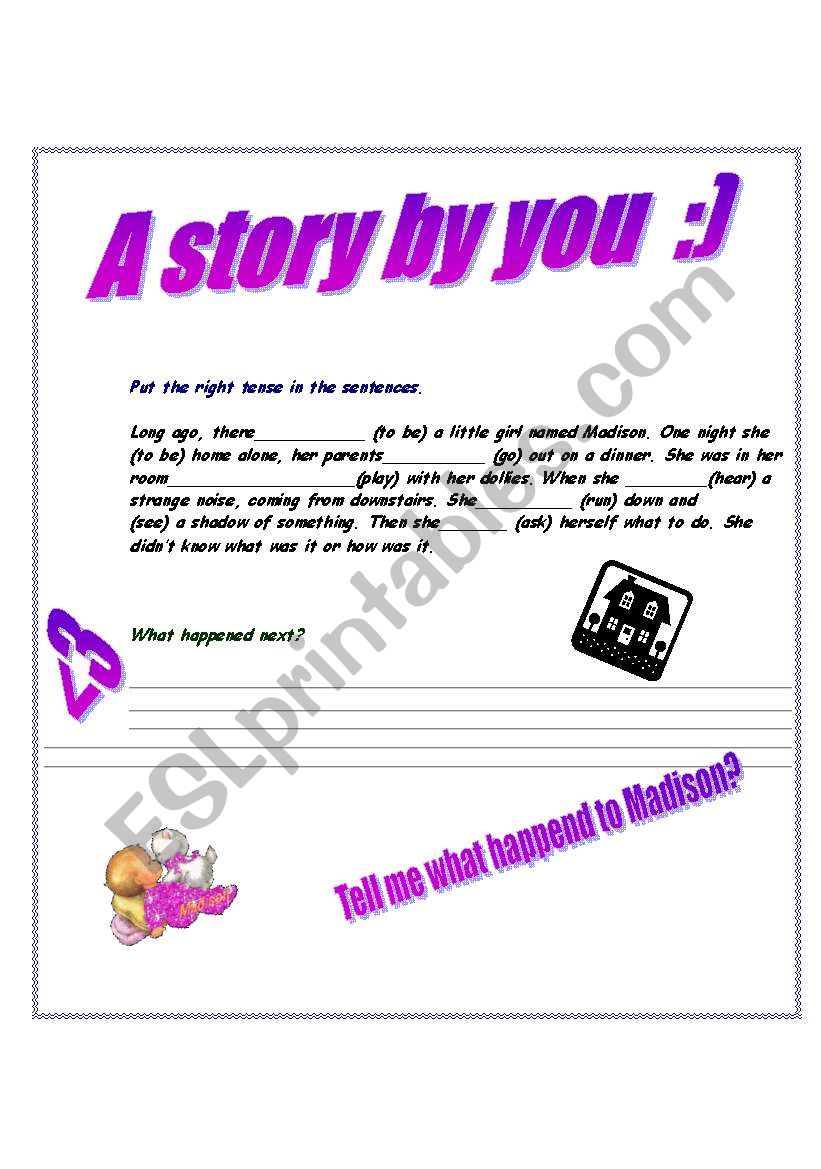 story time worksheet