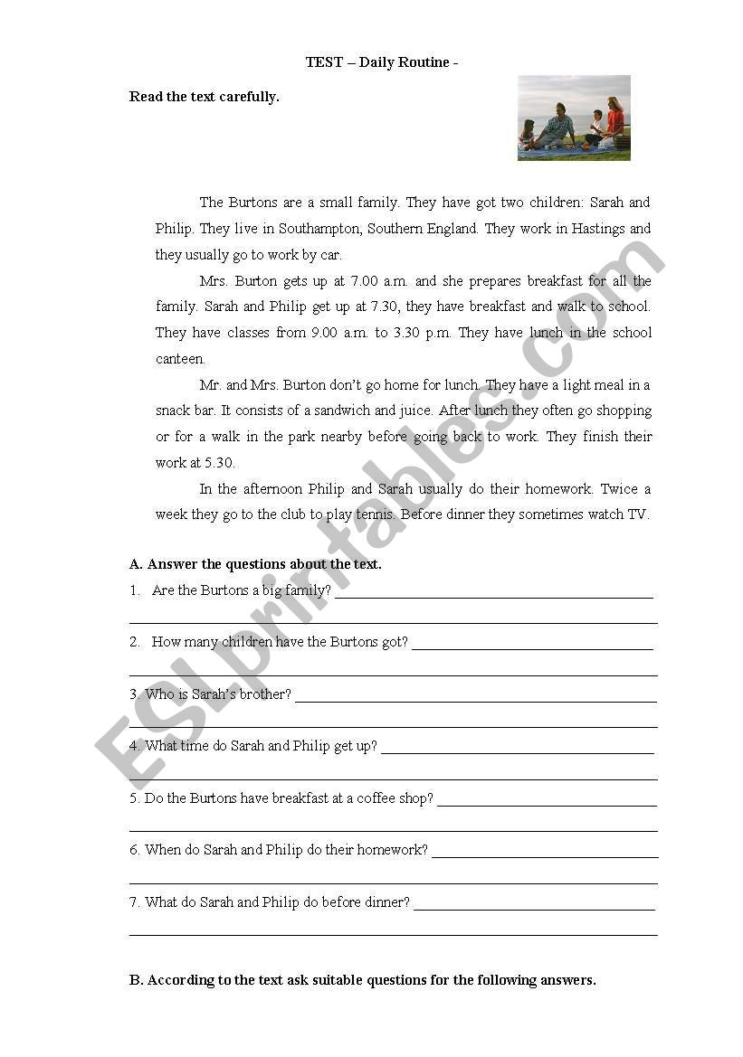 present simple tense worksheet 